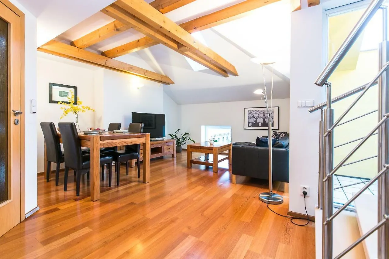 Attic Apartment By Wenceslas Square Prag