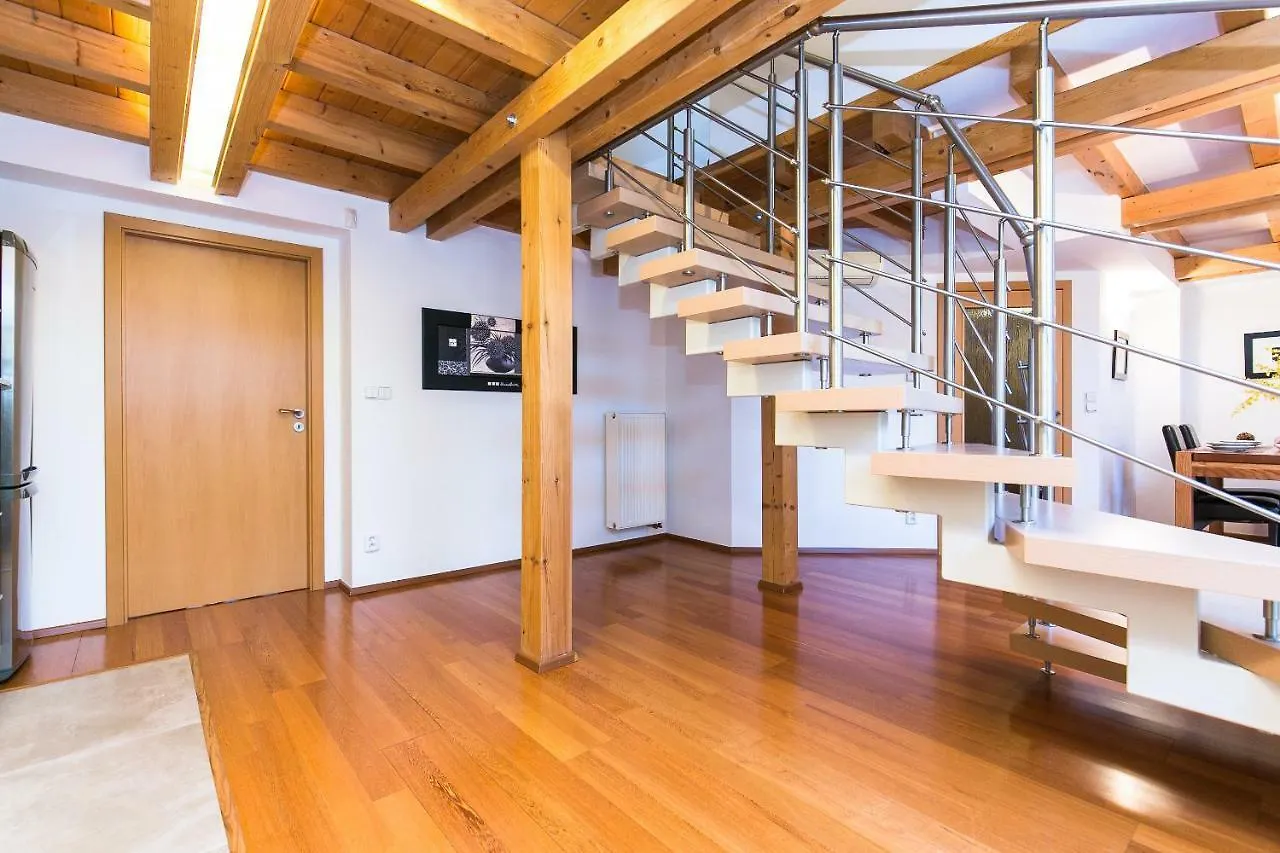 Attic Apartment By Wenceslas Square Prag